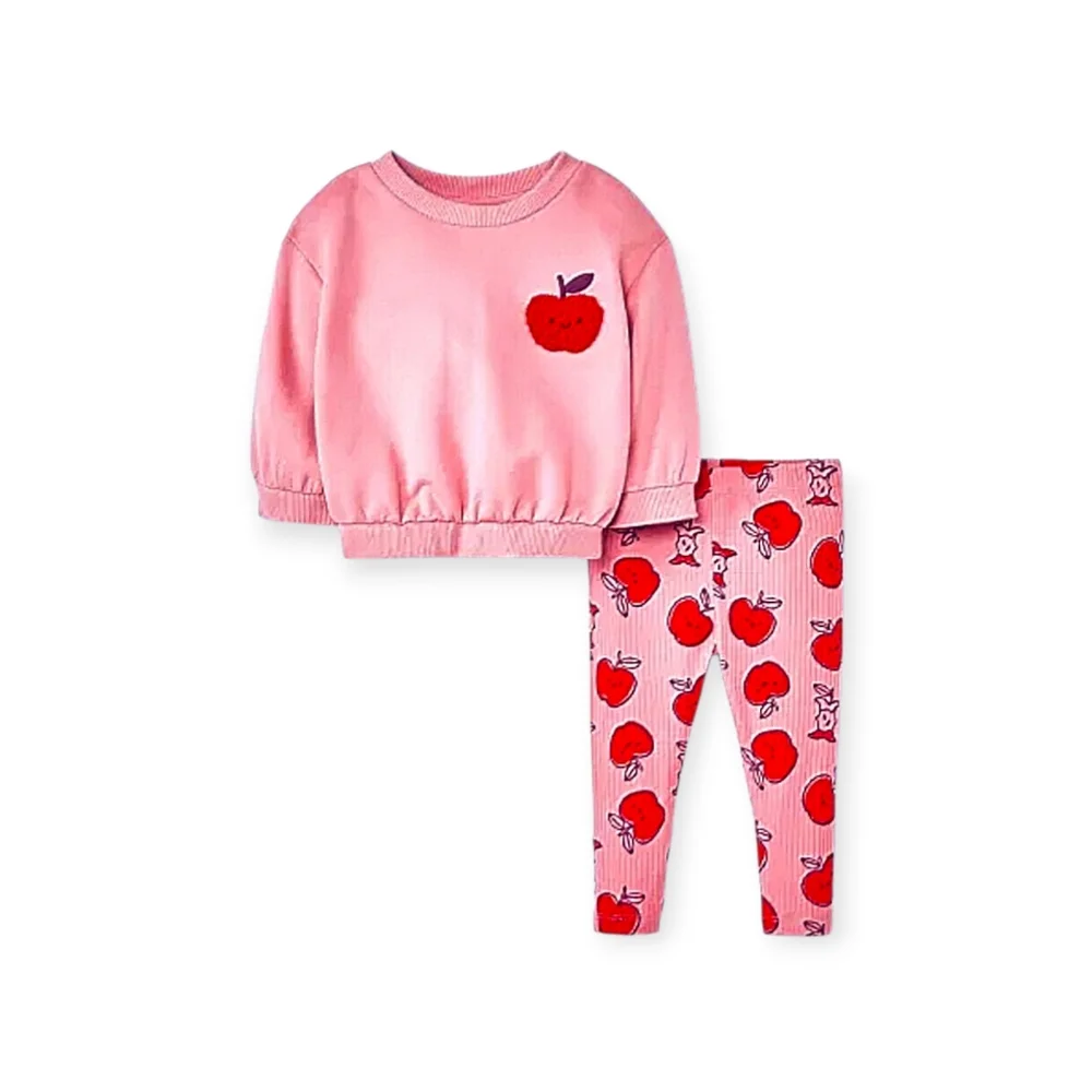 Cat & Jack Baby Fleece Sweatshirt Ribbed Joggers Outfit 6-9M NWT